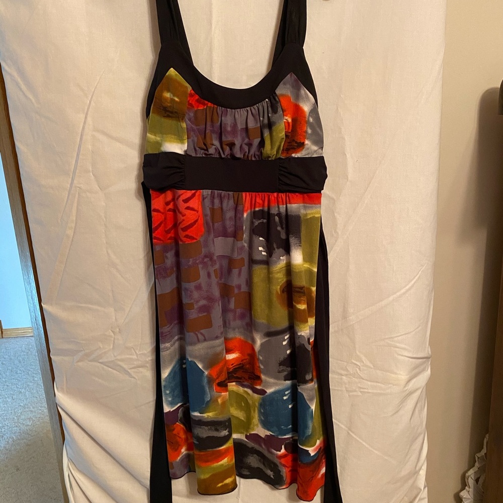 Colourful dress